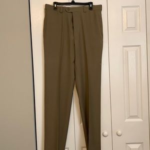 Dark Khaki-colored Haggar Dress Pants